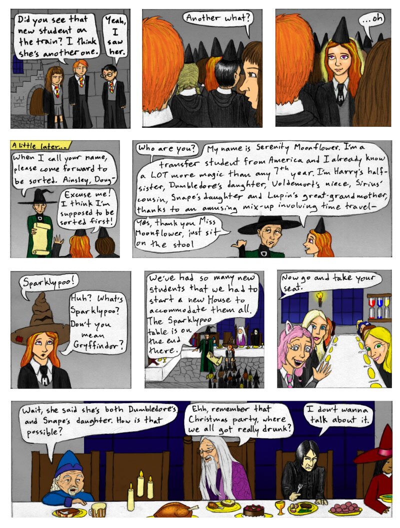 Mary Sue comic page 1